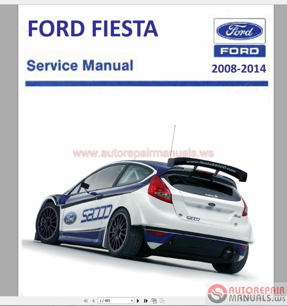Ford Service Manual Repair Manuals