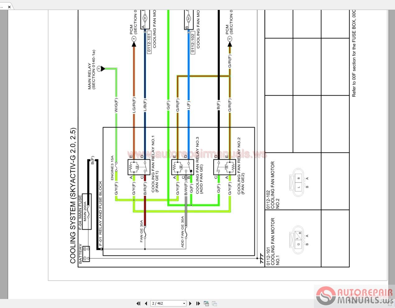 Mazda Cx-5 2016 4Wd 2.0-2.5 Wiring Diagram | Auto Repair Manual Forum -  Heavy Equipment Forums - Download Repair & Workshop Manual