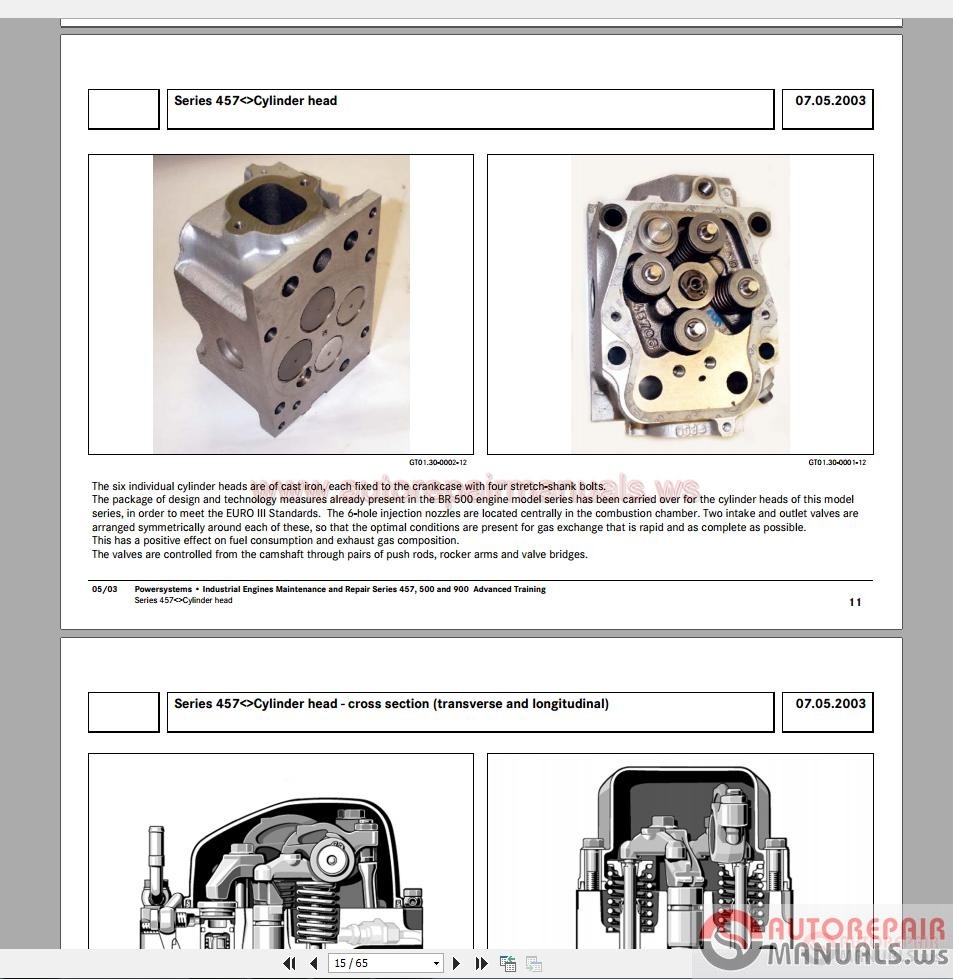 Mercedes Engines Service Manuals | Auto Repair Manual Forum - Heavy
