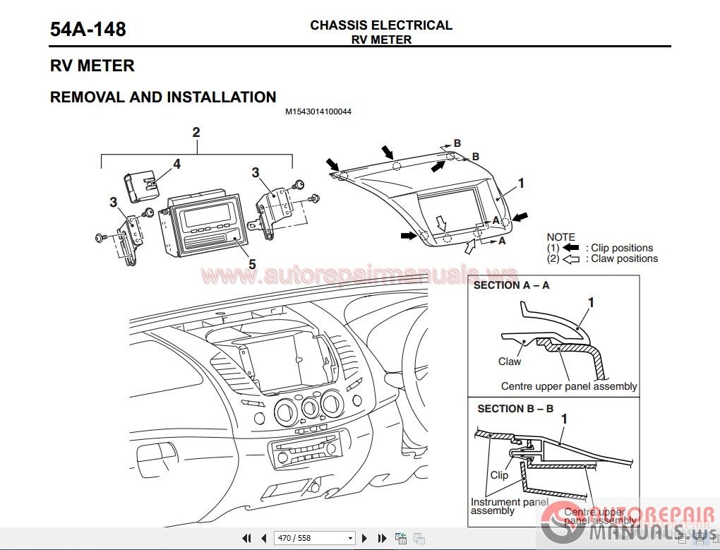 Mitsubishi Triton L200 Workshop Manual 2006-2013 | Auto ...