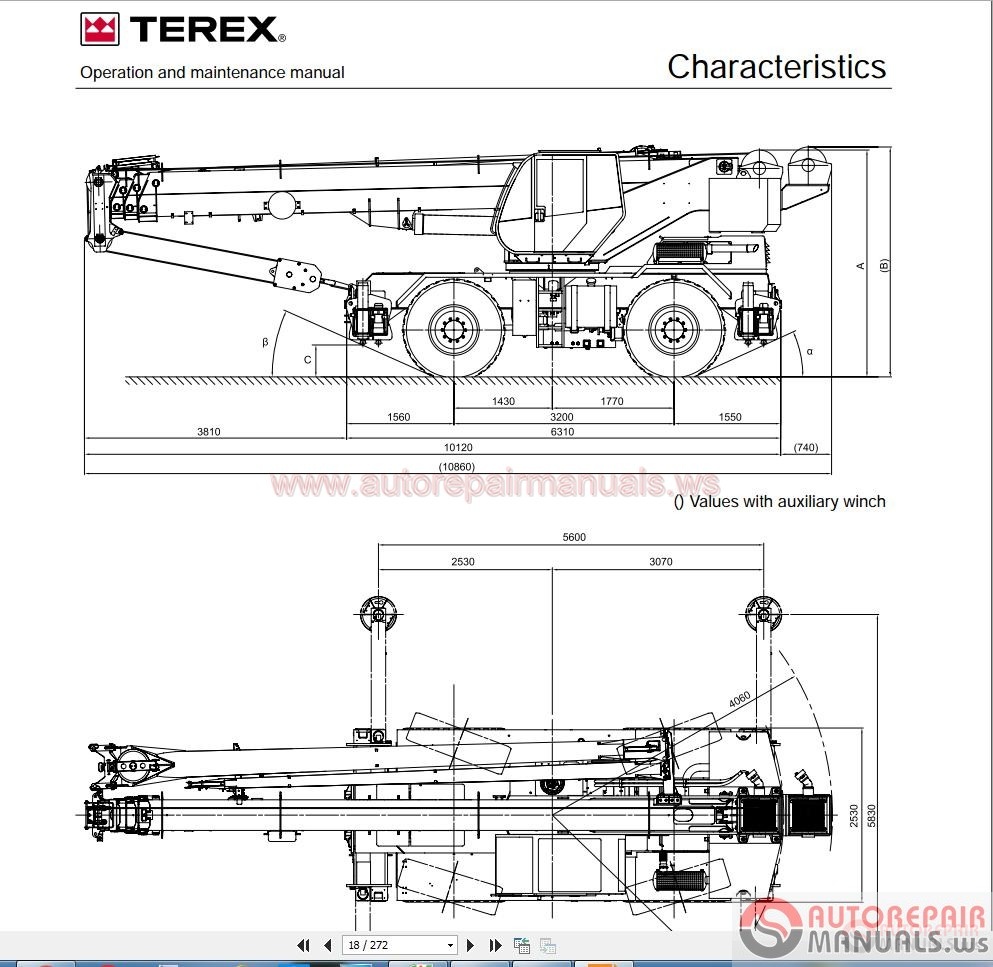 Terex Ac35l Load Chart