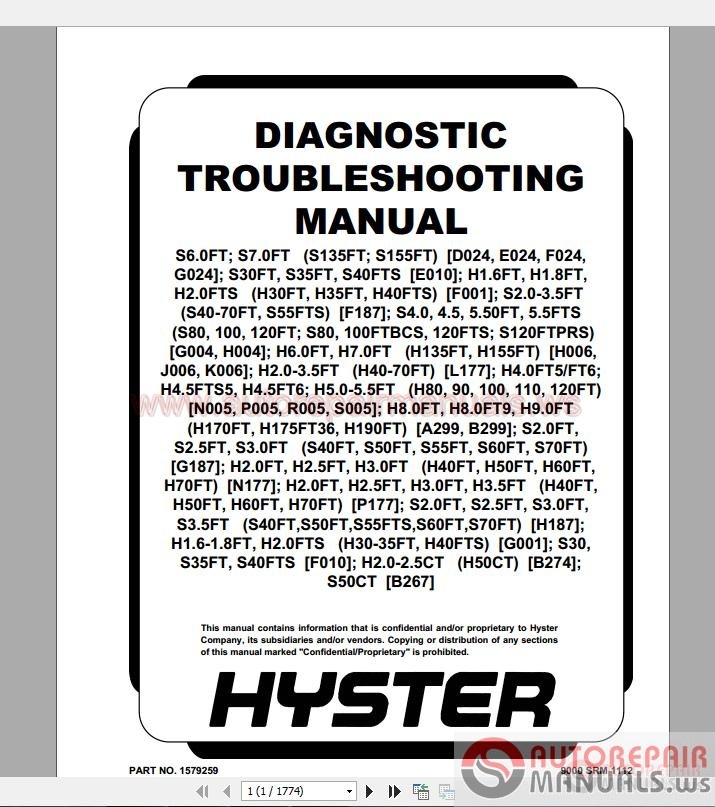 Hyster Forklift Full Shop Manual Dvd Auto Repair Manual Forum Heavy Equipment Forums Download Repair Workshop Manual