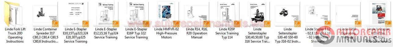 Linde R14 Manual - 