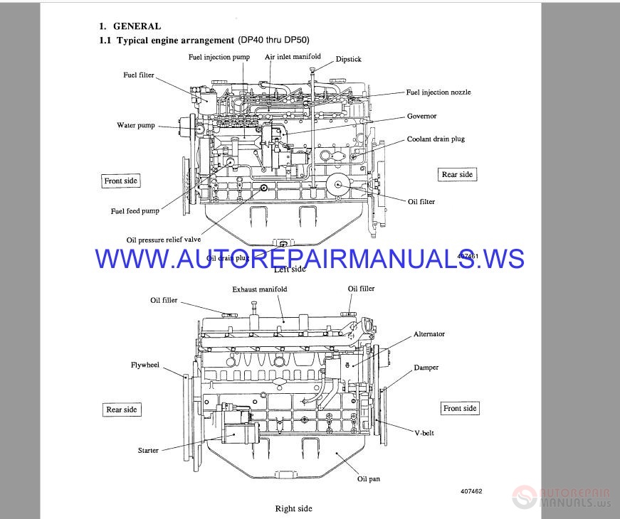 CAT Engine Service Manual | Auto Repair Manual Forum - Heavy Equipment