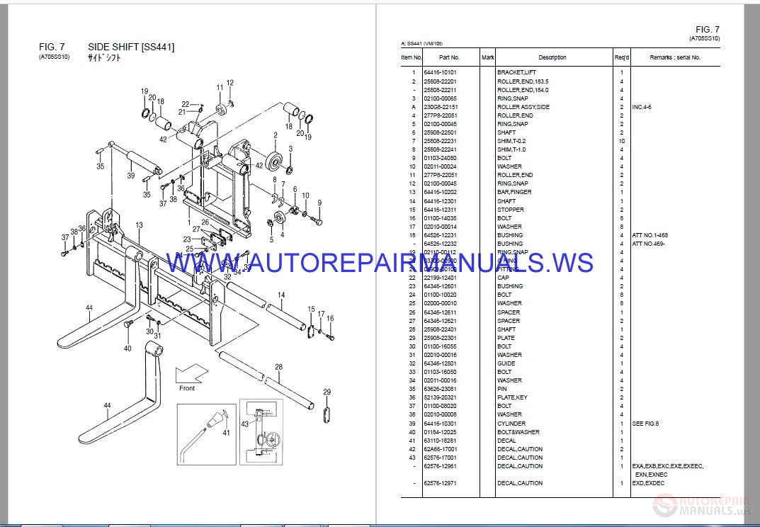 nissan 30 forklift service manual pdf