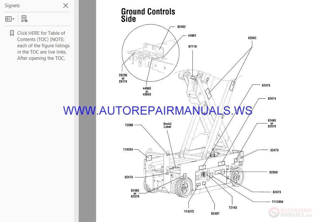 Genie Scissors Lift Parts Manual