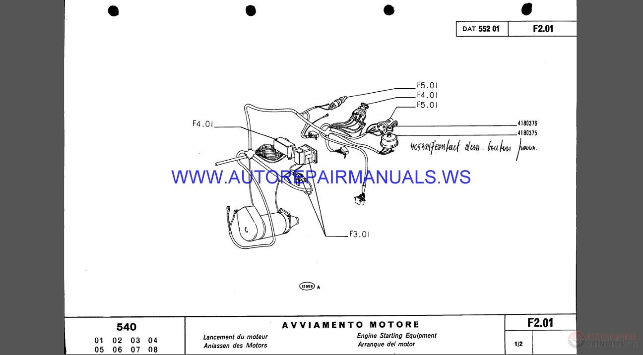 Fiat Full Set Parts Manual DVD | Auto Repair Manual Forum - Heavy Equipment Forums - Download