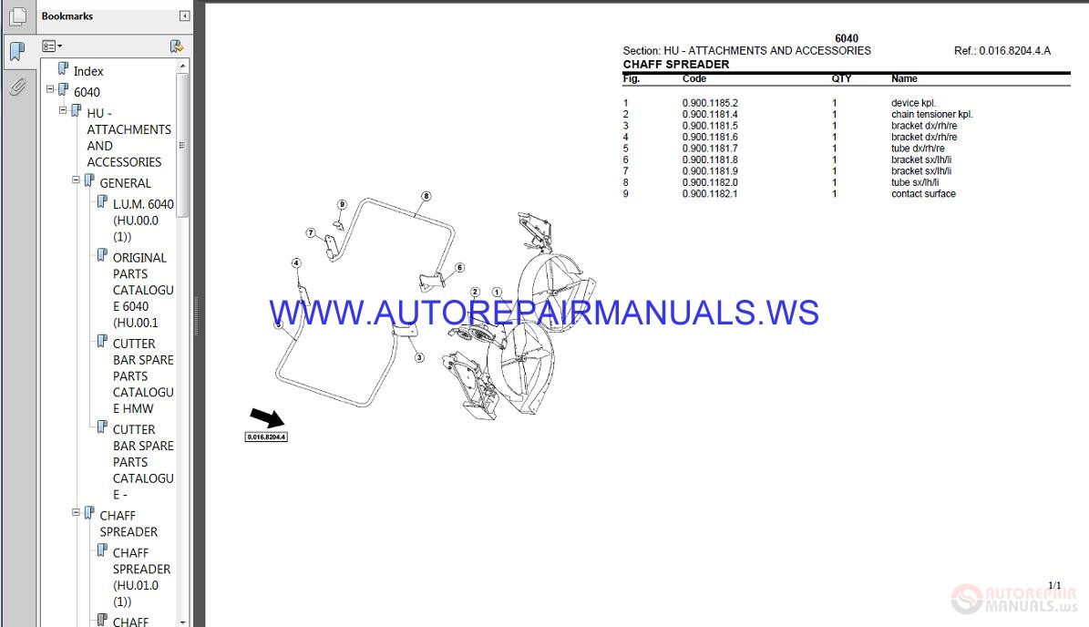 Deutz Fahr 6040 Parts Manual | Auto Repair Manual Forum - Heavy ...