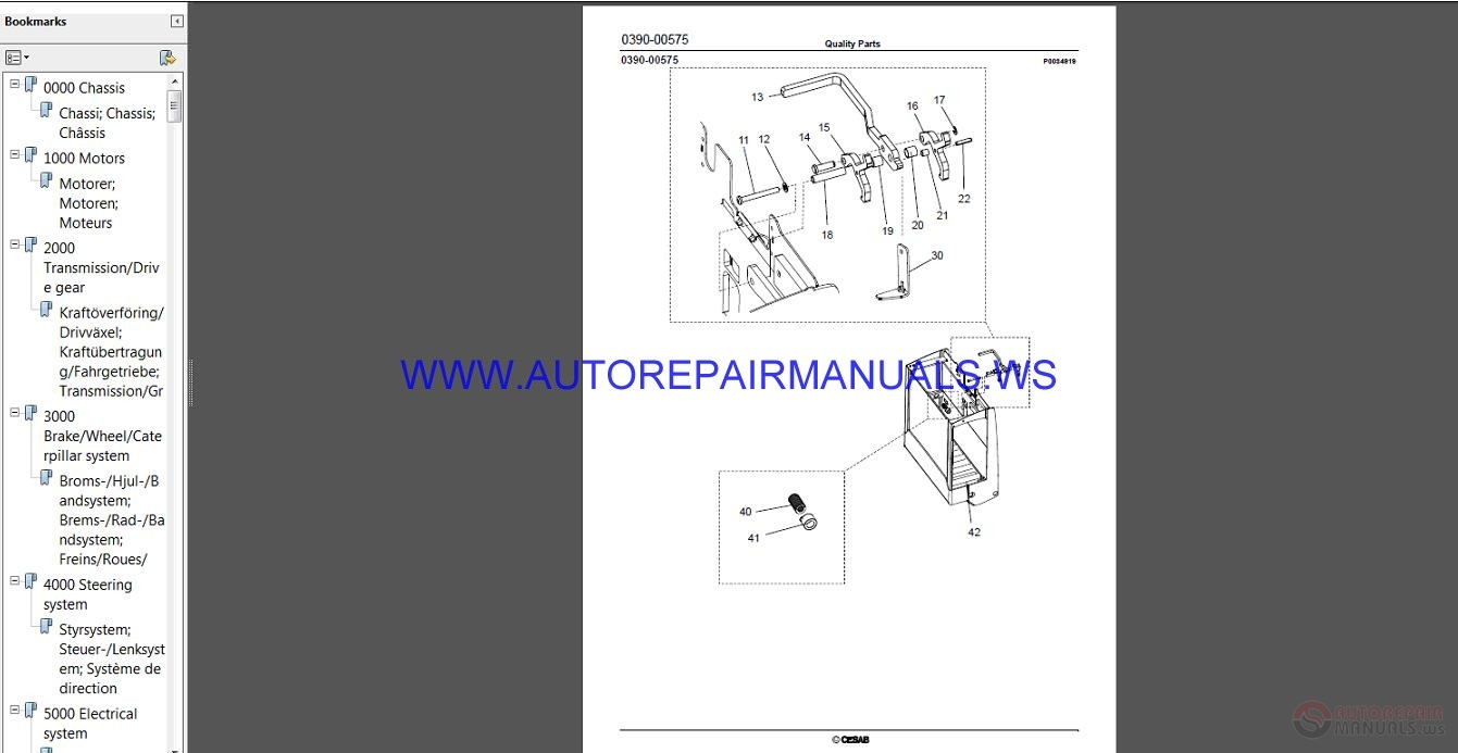 CESAB S212L Repair Manual | Auto Repair Manual Forum - Heavy Equipment ...