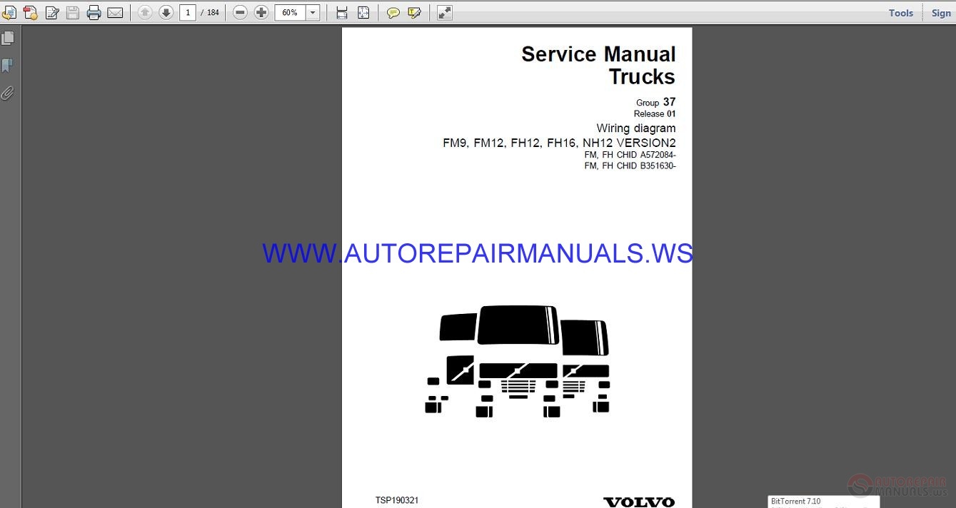 Diagram  Volvo Truck Wiring Diagram Fm9 Fm12 Fh12 Manual