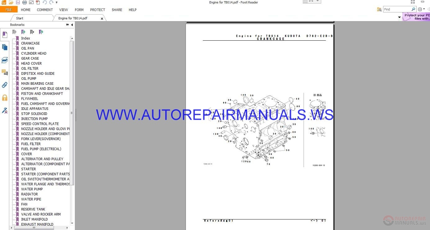 Takeuchi Tb014 &tb016 Parts Manual Bc4z004 Bd4z001 