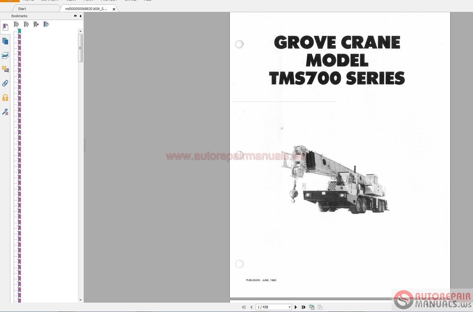 Grove Crane Service Manual