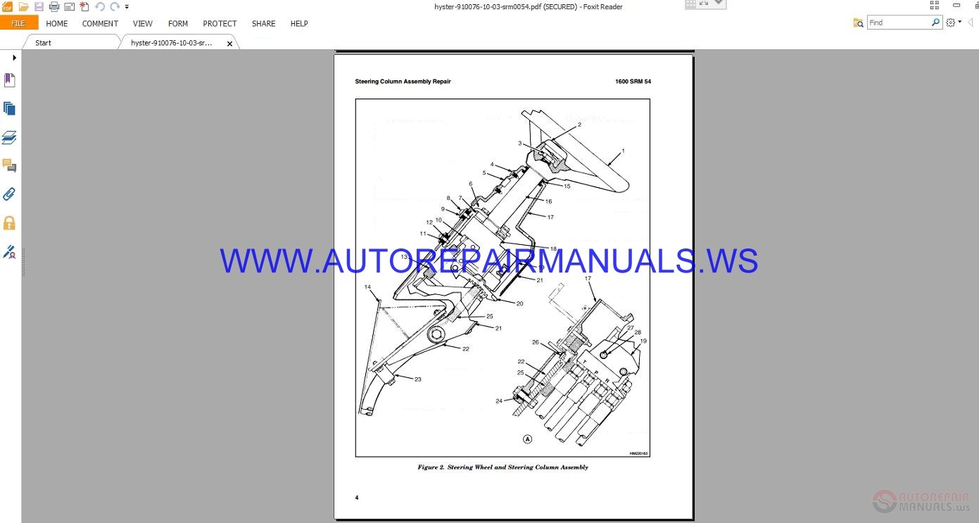 Hyster H135-155XL (F006) Service Manual | Auto Repair Manual Forum ...