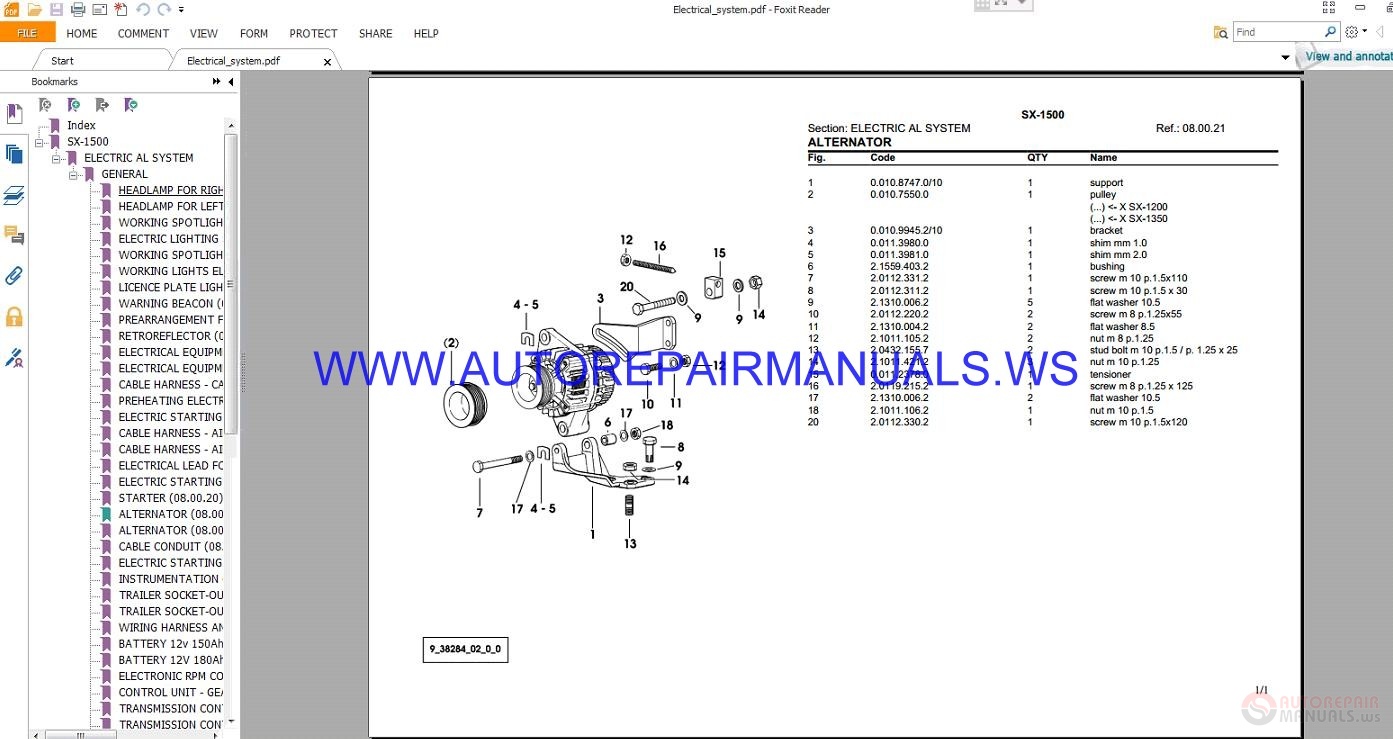 Hurlimann SX-1500 Parts Manual | Auto Repair Manual Forum - Heavy ...