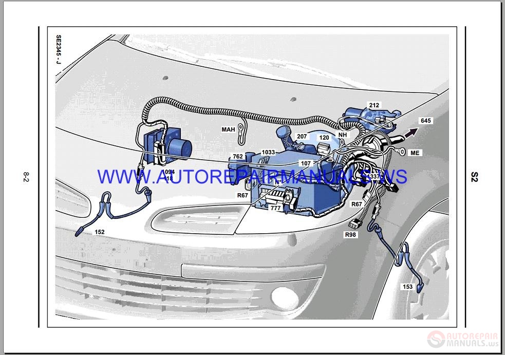 Renault Clio III X85 NT8277 Disk Wiring Diagrams Manual 01 ...