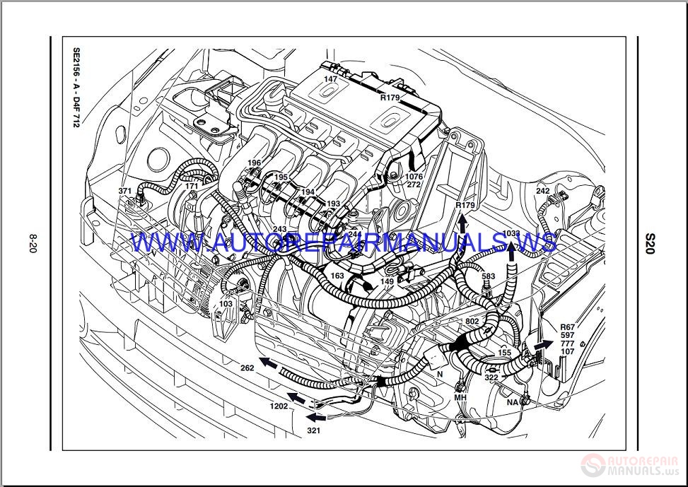 Renault Clio X65 Nt8192a Disk Wiring Diagrams Manual 06