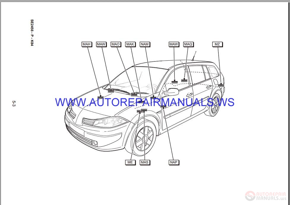 Wiring Diagram Renault Laguna 2003
