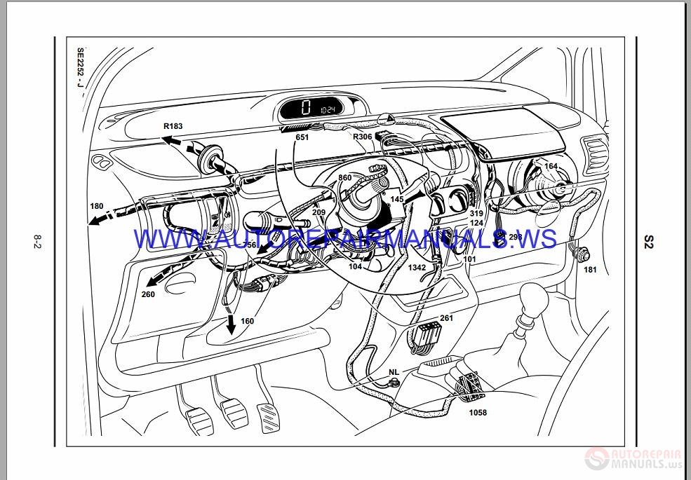 Diagram  Renault Twingo Workshop Wiring Diagram Full