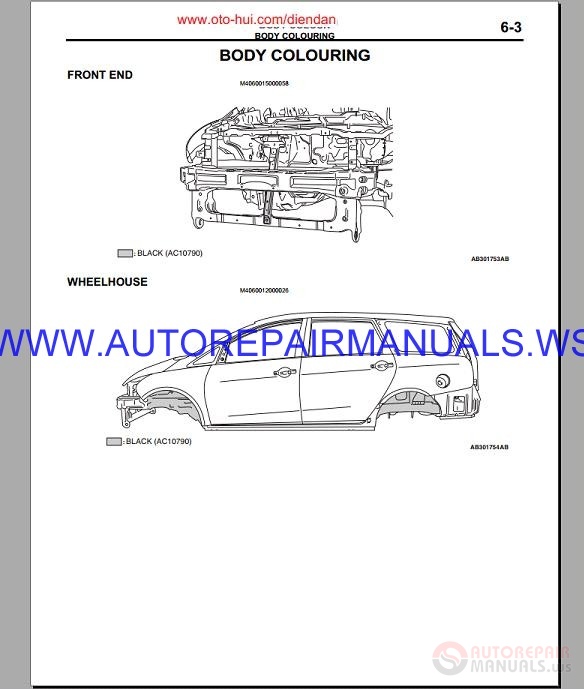 Mitsubishi Grandis BRM Manual Auto Repair Manual