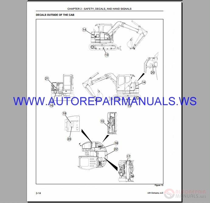 Linkbelt Excavator Full Set Manual Dvd Auto Repair Manual