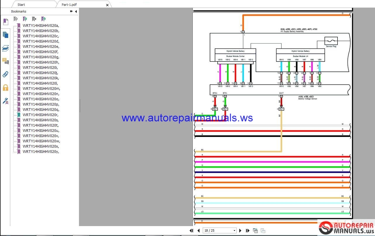 toyota highlander 2016 3 5 wiring diagrams auto repair manual forum heavy equipment forums  