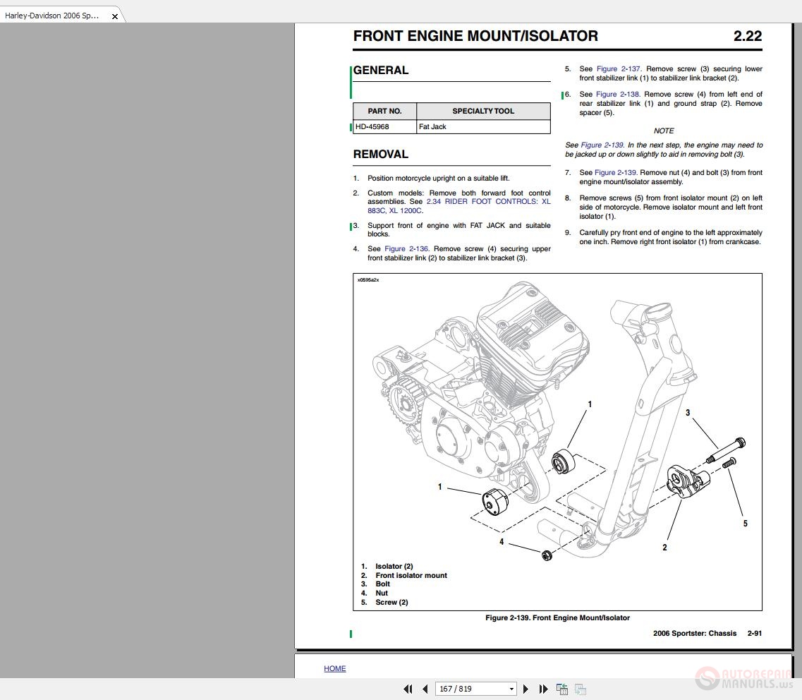 Harley-davidson 2006 Sportster Service Manual-electrical Diagrams Auto Repair Manual Forum - Heavy Equipment Forums - Download Repair Workshop Manual