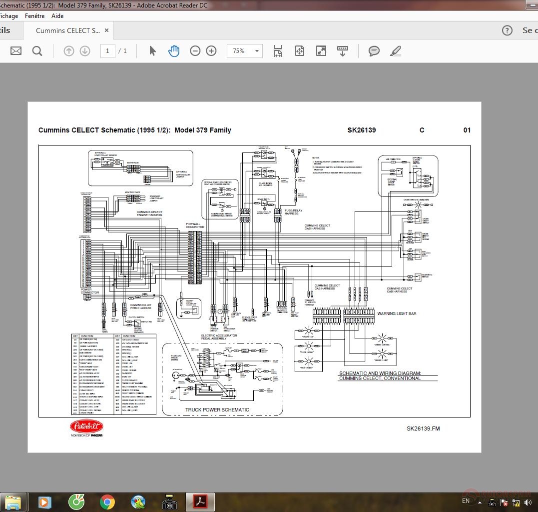 Cummins Celect Model 379 1995 Schematic Diagram | Auto Repair Manual ...