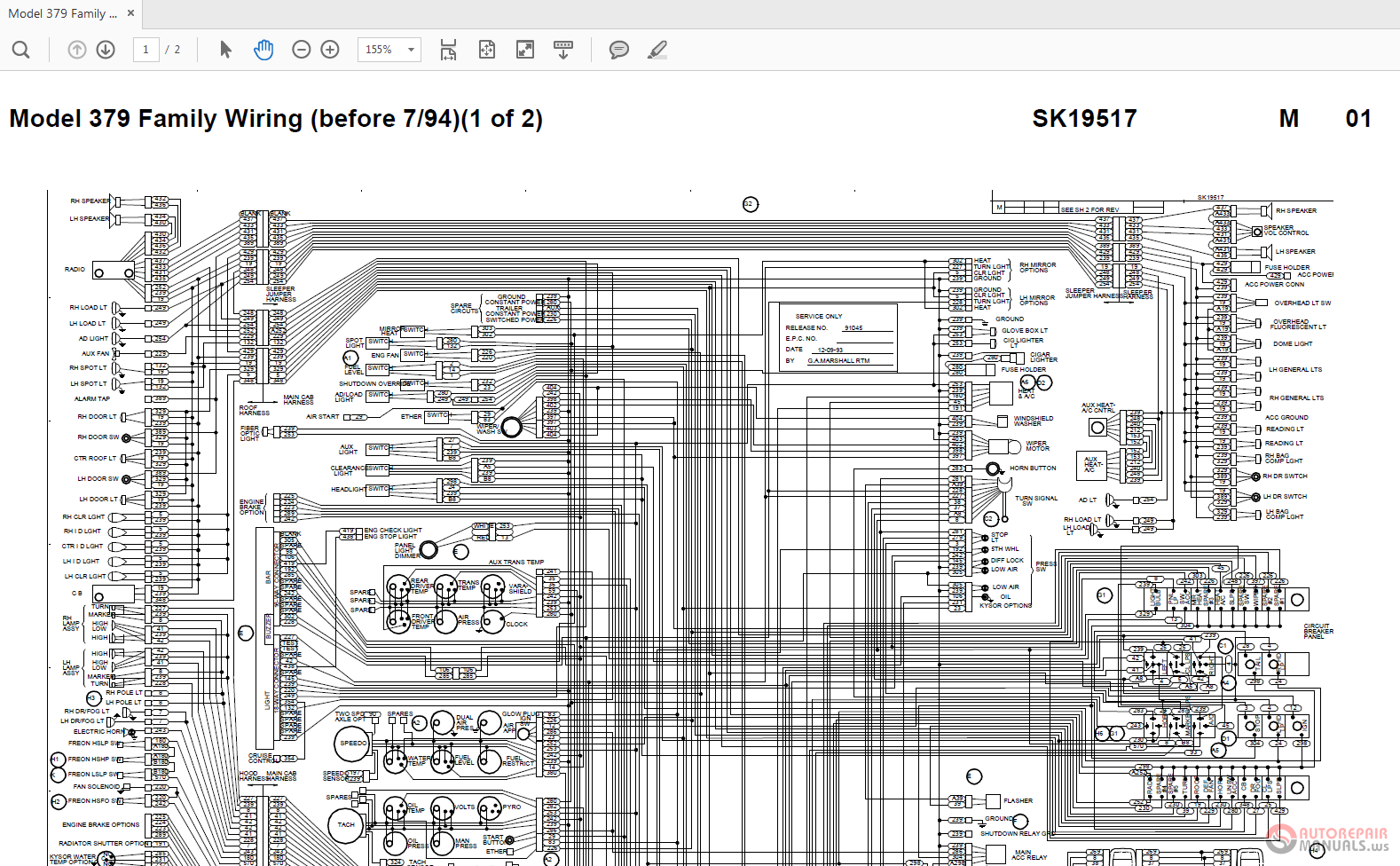 2000 379 Peterbilt Wiring Diagram Wiring Diagrams Source