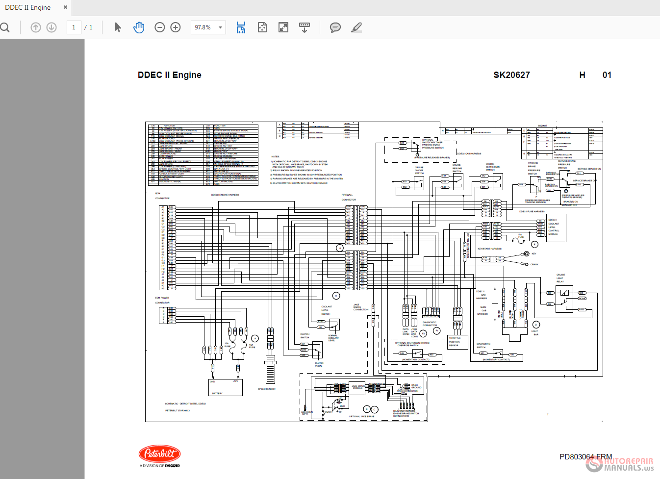 Paccar Engine Diagram - Fuse & Wiring Diagram