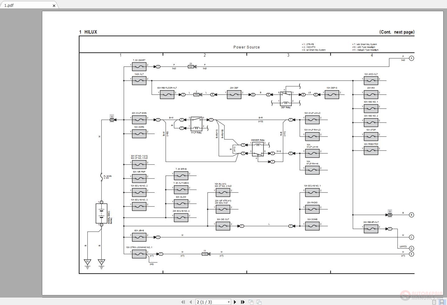 Wiring Diagram Problem 03 Toyota Tundra 86120 Pdf from img.autorepairmanuals.ws
