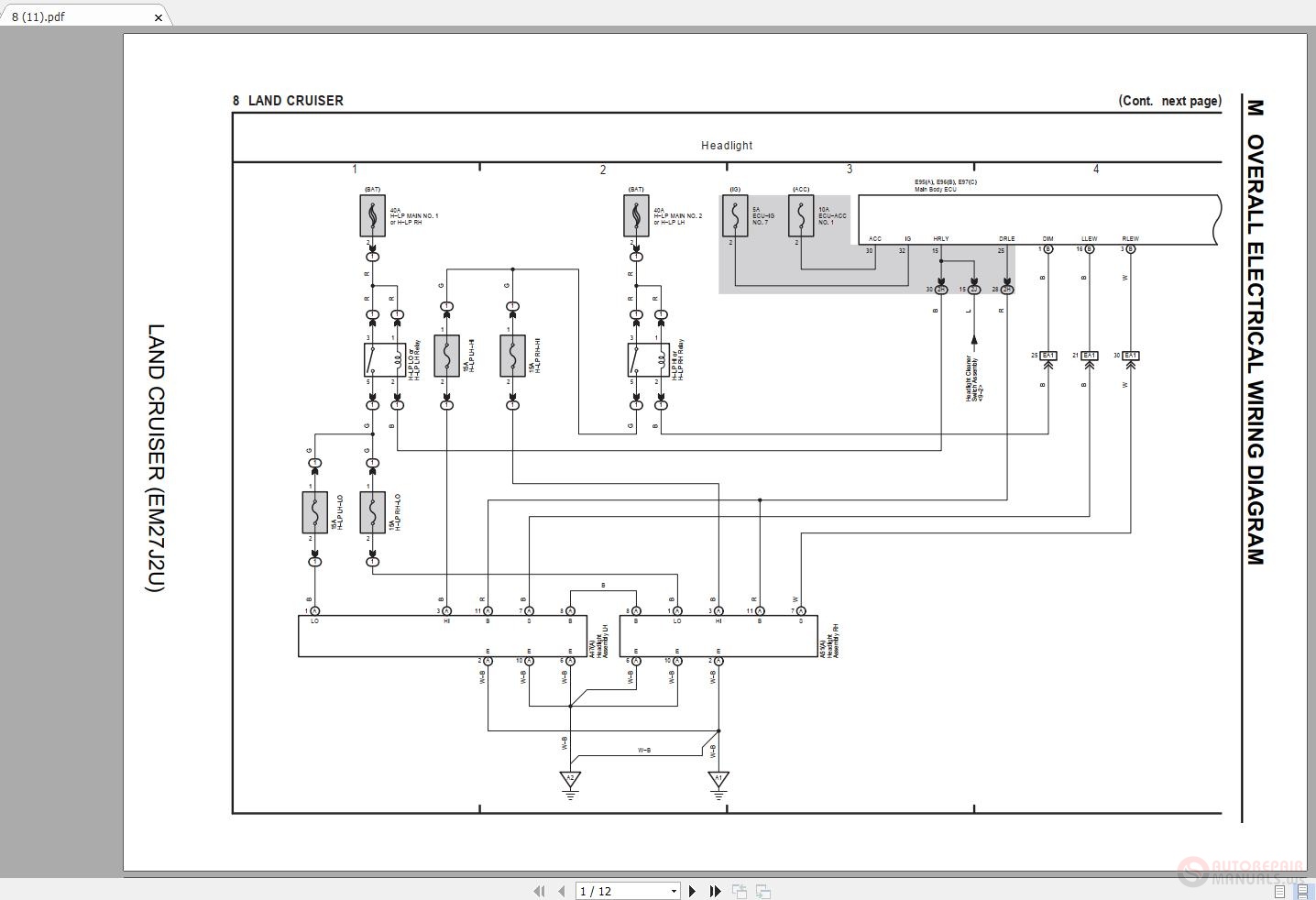Electrical Wiring Diagram Toyotum Land Cruiser Vdj79 - Wiring Diagram