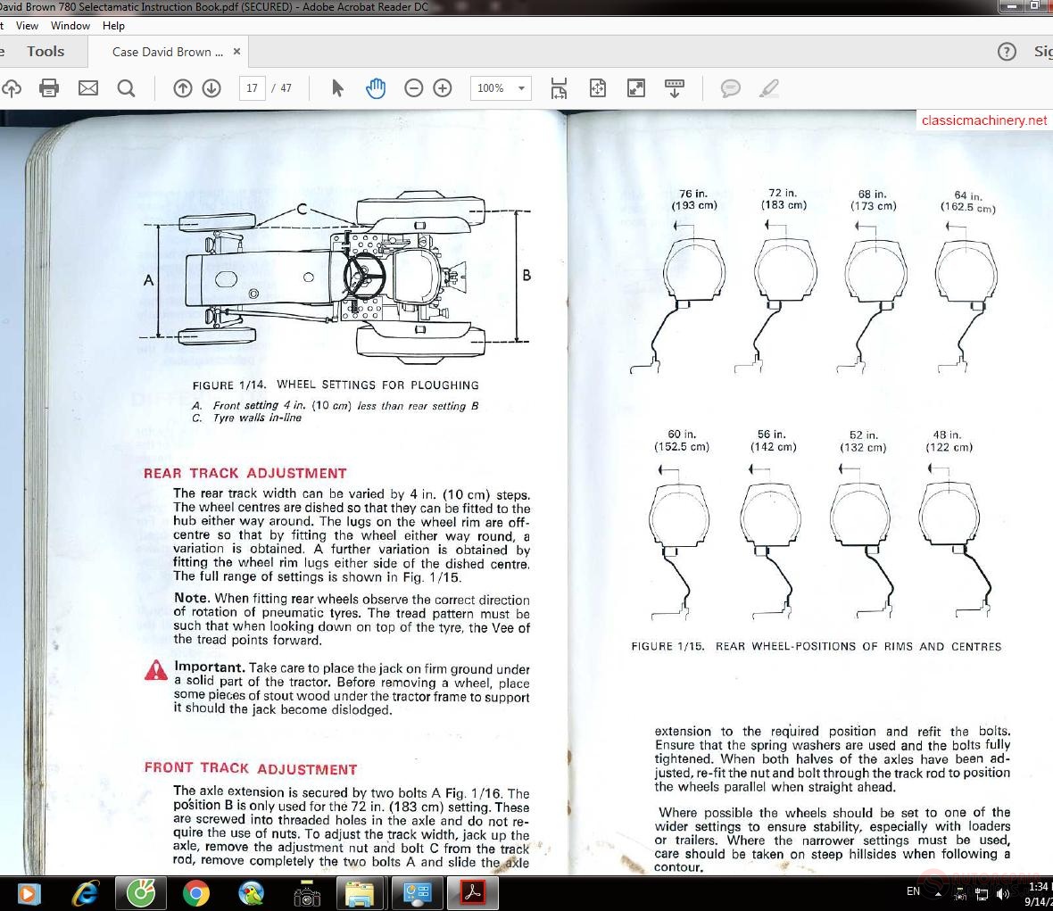 David Brown "780 Selectamatic" Instruction Manual 