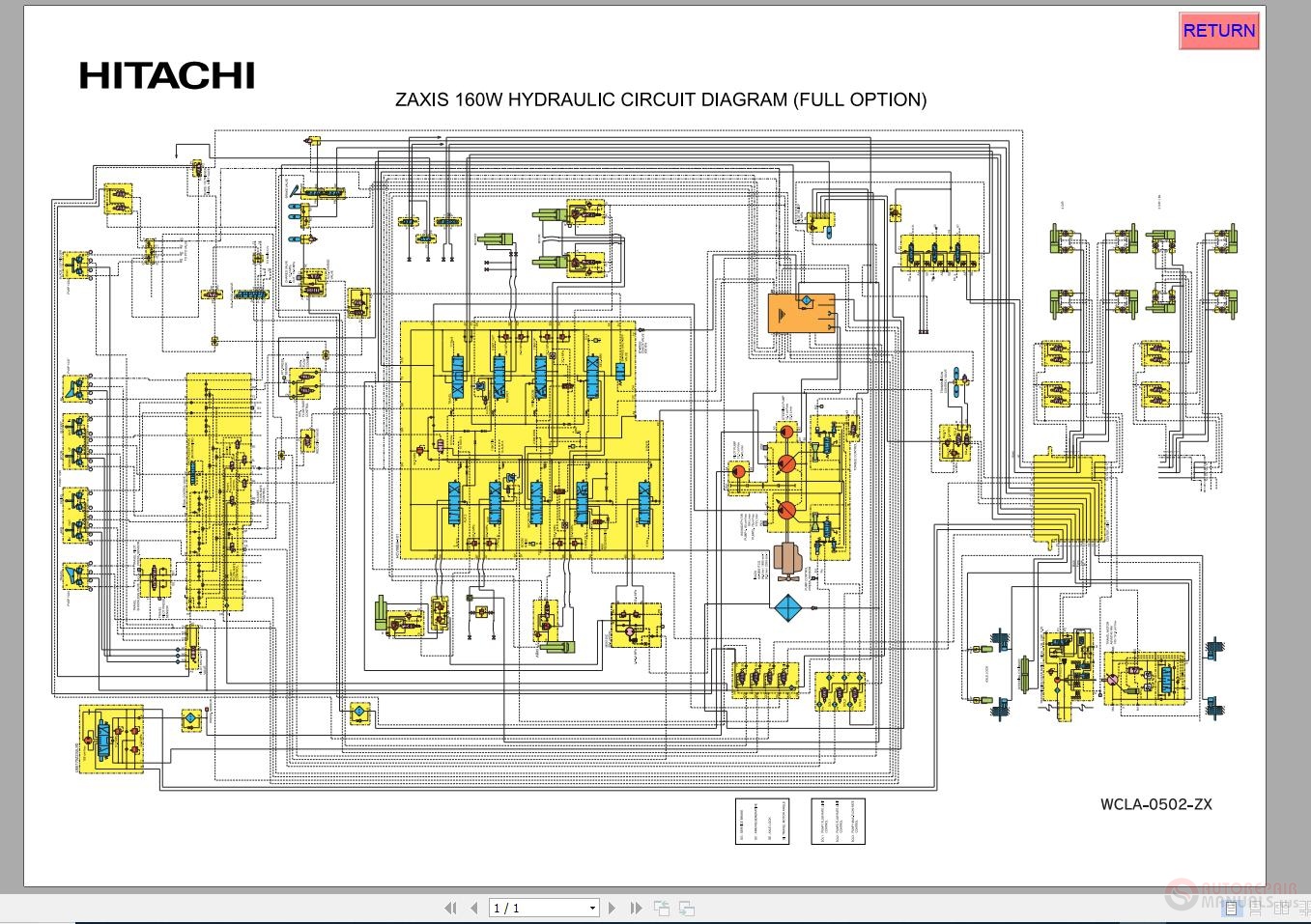 Hitachi Workshop Technical Manual And Wiring Diagram Full