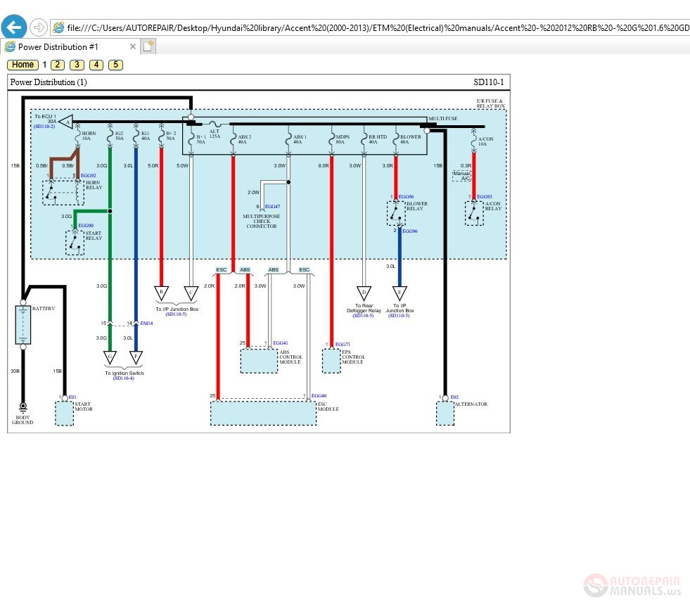Hyundai Workshop Manual,Wiring Diagram [2000-2013] DVD ... dvd laser wiring diagram 