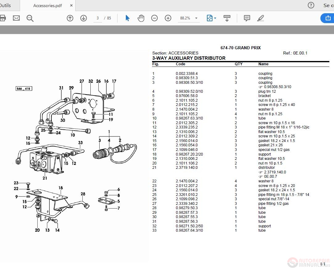 Lamborghini 674-70_Grand_Prix Parts Catalog | Auto Repair Manual Forum ...