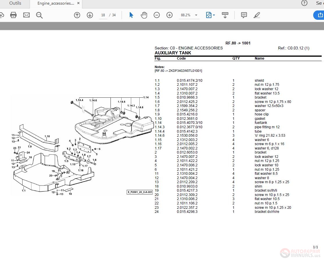 Lamborghini RF.80.4_Target Parts Catalog | Auto Repair Manual Forum ...