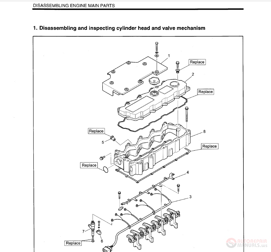 Mitsubishi D04FDTAA Diesel Engine Service Manual Auto