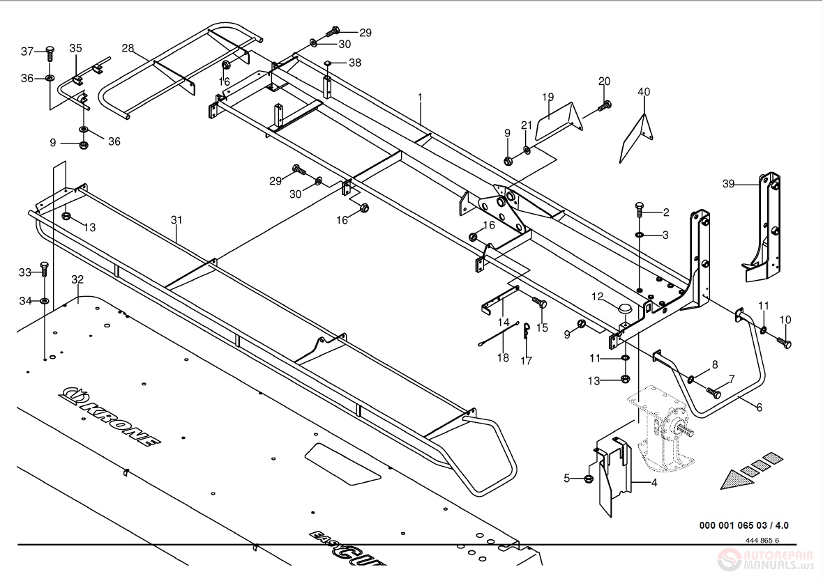 Krone Disc Mower EasyCut_360_400 Parts Manual | Auto Repair Manual ...