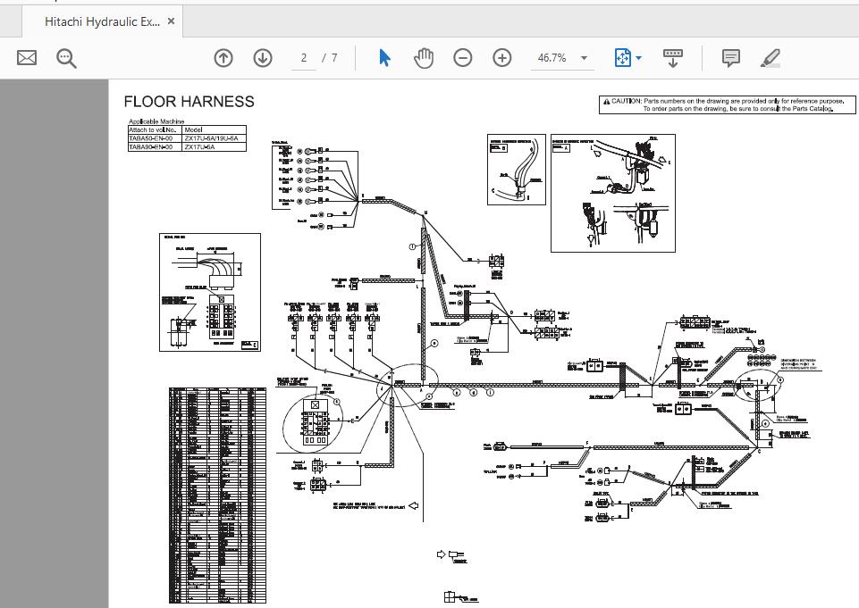 Hitachi Hydraulic Excavator ZX17U_19U-5A TABA50_TABA90-EN-00_Circuit ...