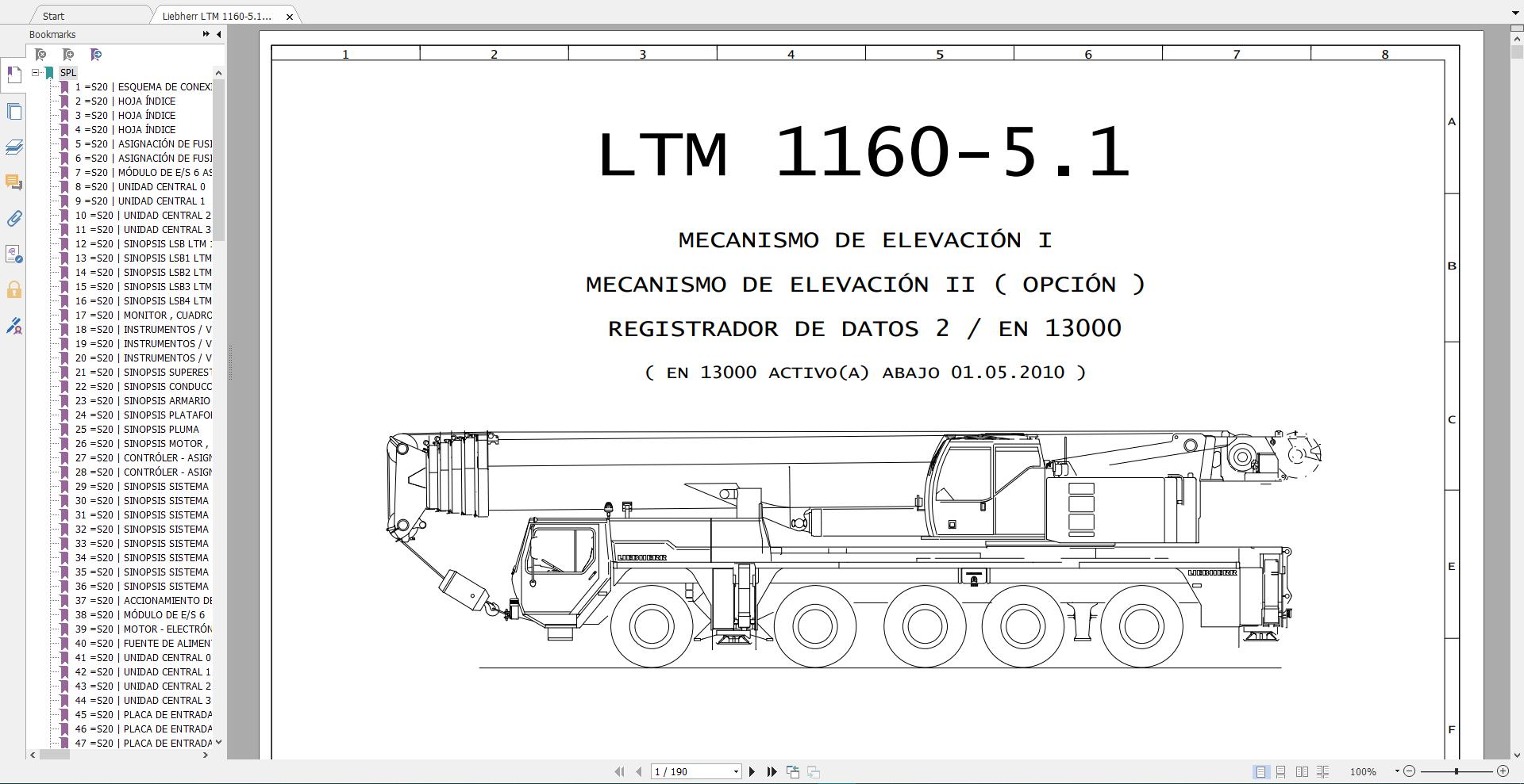 Ltm 1160 5 1 Load Chart