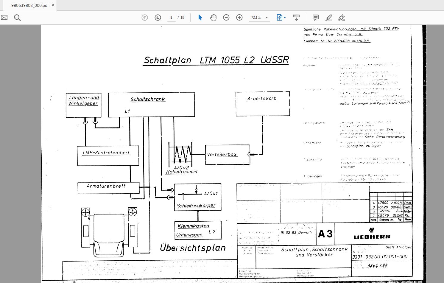 Liebherr LTM 1055 L2 Schematics Electric_DE | Auto Repair Manual Forum
