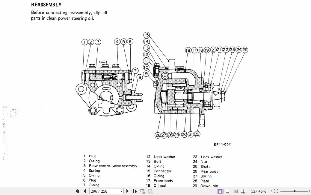 Kobelco Nissan FD6 FD6T Diesel Engine Service Manual | Auto Repair ...