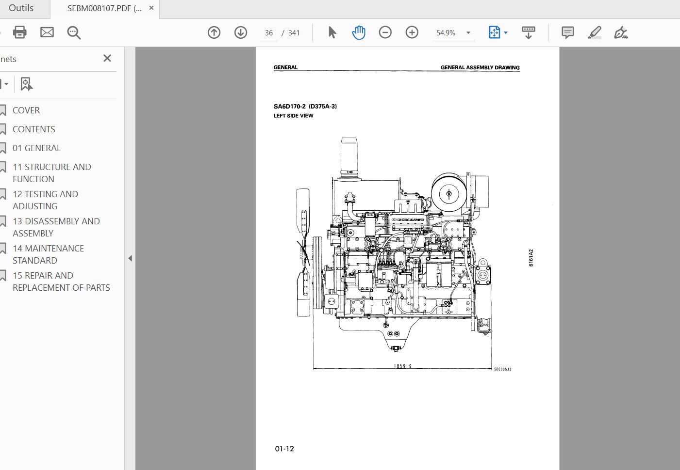 Komatsu Diesel Engine 6D170-2 Series Shop Manual_SEBM008107 | Auto ...