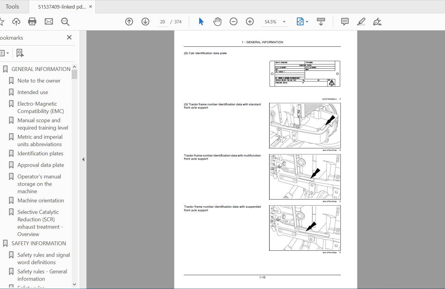 Case IH Tractor Farmall 110U,120U Operator's Manual_51537409 | Auto ...