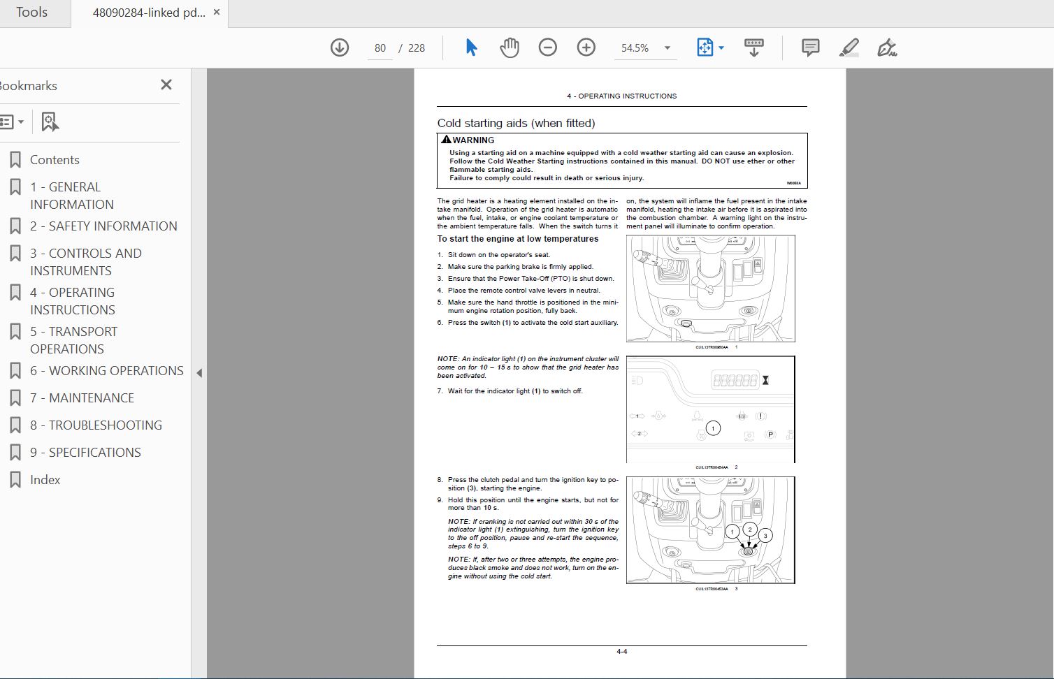 Case IH Tractor Farmall 60,80,95 Operator's Manual_48090284 | Auto ...