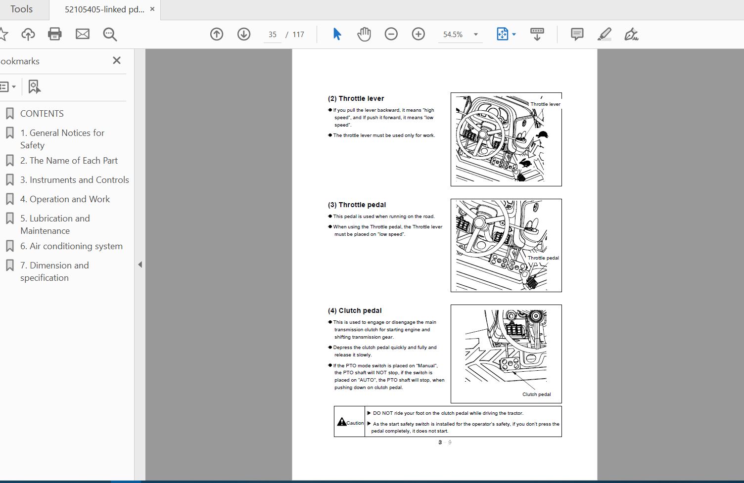 Case IH Tractor MAXXFARM 60 Operator's Manual_52105405 | Auto Repair ...