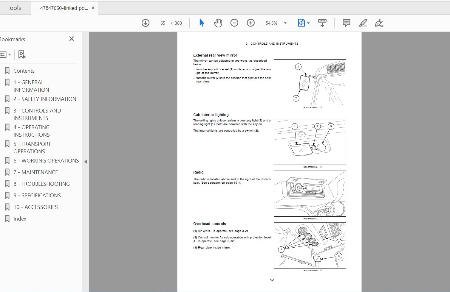 Case IH Tractor QUANTUM 80N,90N,100N,110N Operator's Manual_47847660 ...