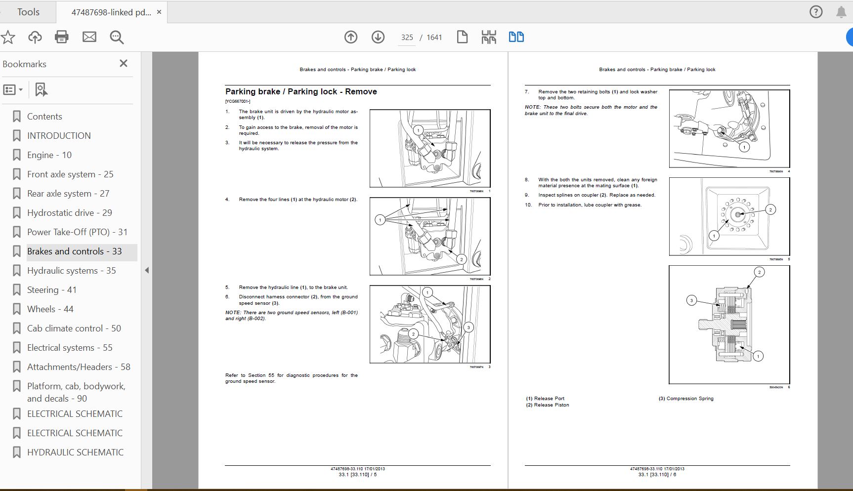 Case IH Tractor WD1203 Self-Propelled Windrower Service Manual_47487698 ...