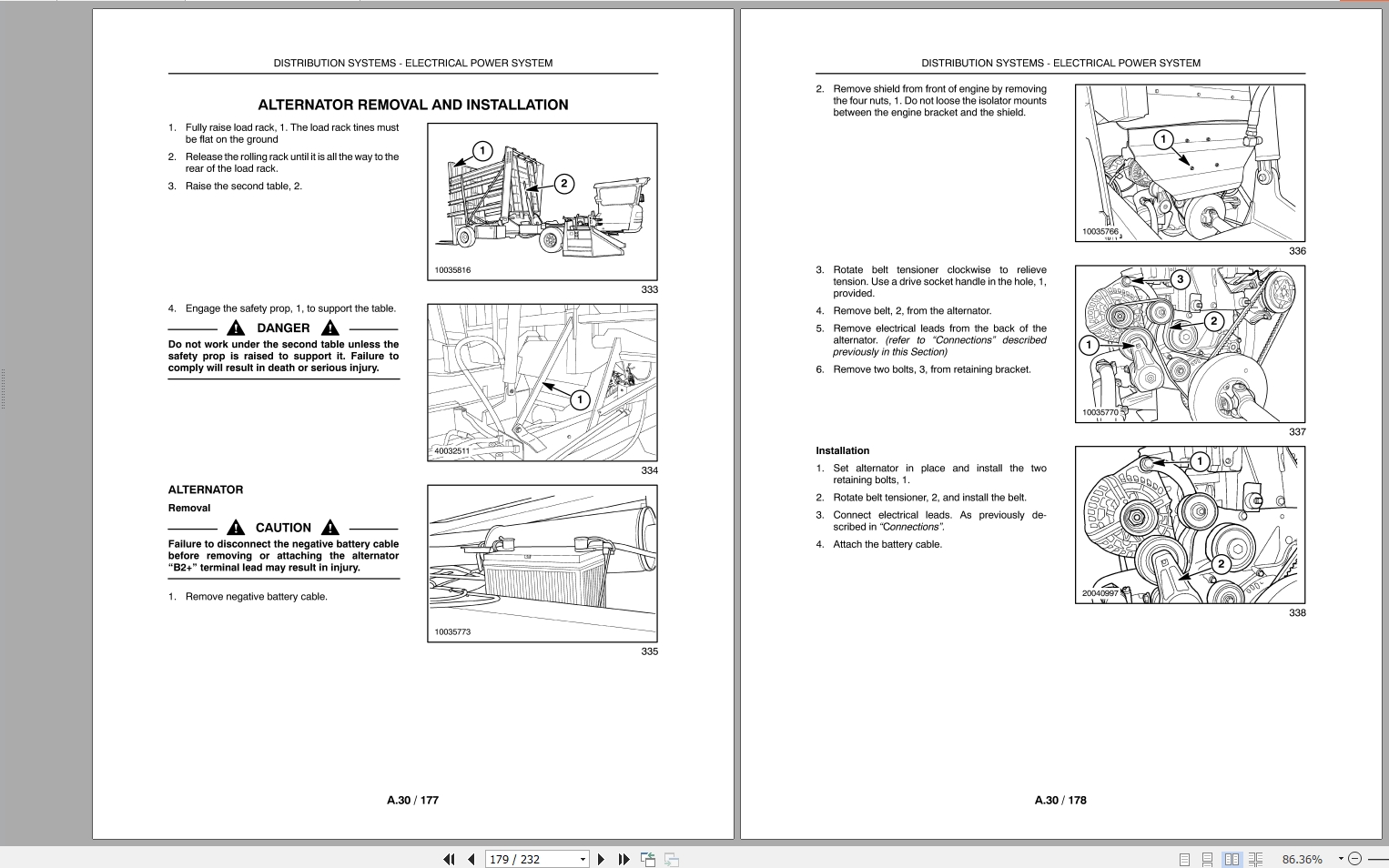 New Holland H8060, H8080 Bale Wagons Service Manual | Auto Repair ...