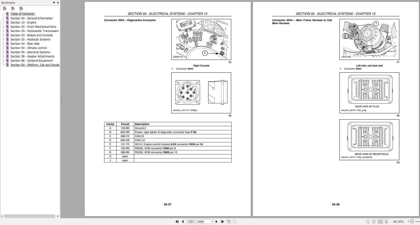 New Holland H8060, H8080 Windrower Service Manual_ 84211407 | Auto ...